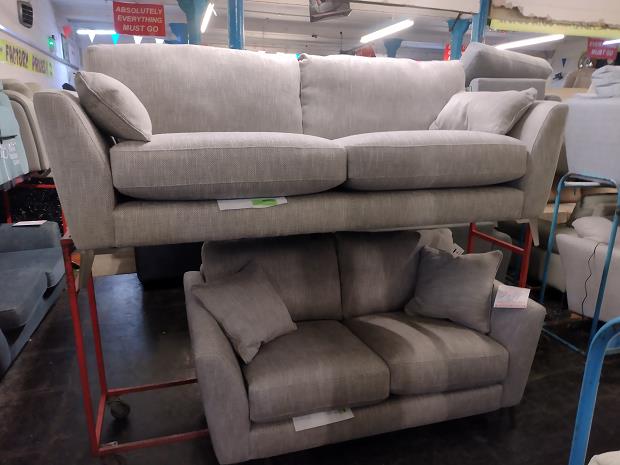 Sofa #11553 at Alec's clearance warehouse, Bolton