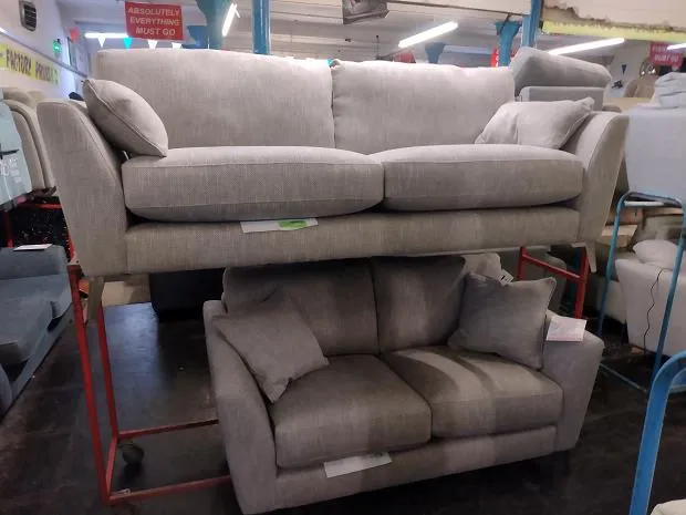 Sofa #11464 at Alec's clearance warehouse, Bolton