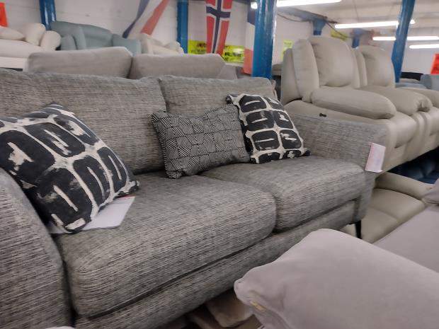 Sofa #11544 at Alec's clearance warehouse, Bolton