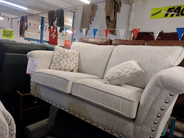 Sofa #11515 at Alec's clearance warehouse, Bolton
