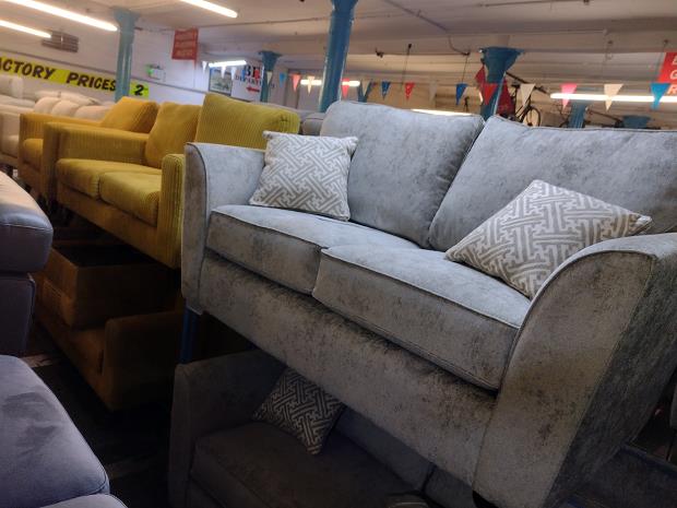 Sofa #11516 at Alec's clearance warehouse, Bolton
