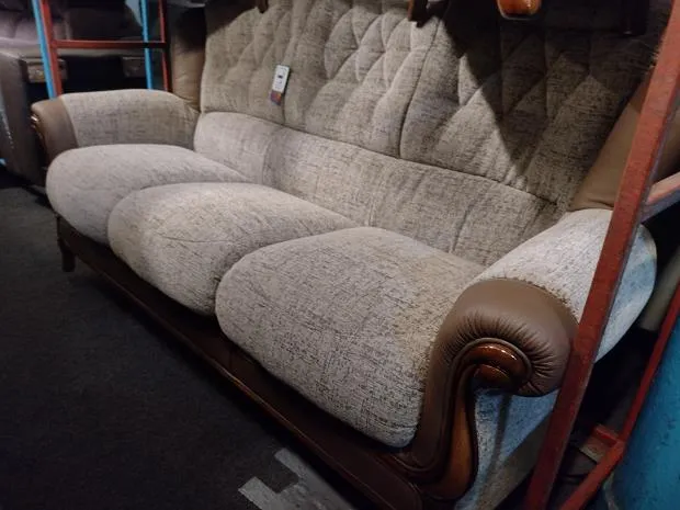 Sofa #11418 at Alec's clearance warehouse, Bolton