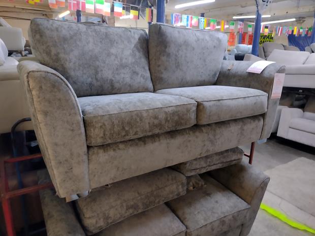 Sofa #11492 at Alec's clearance warehouse, Bolton
