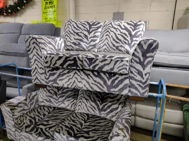 Sofa #11398 at Alec's clearance warehouse, Bolton