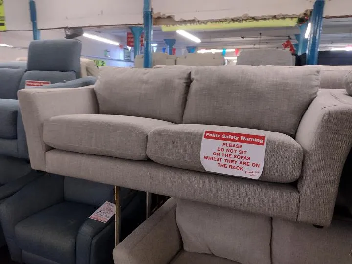 Sofa #11628 at Alec's clearance warehouse, Bolton