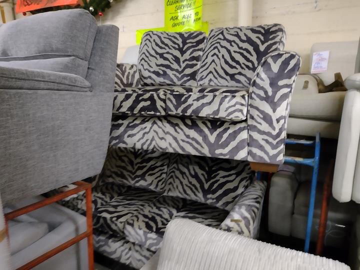Sofa #11874 at Alec's clearance warehouse, Bolton