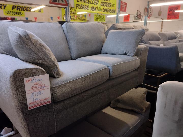 Sofa #11823 at Alec's clearance warehouse, Bolton