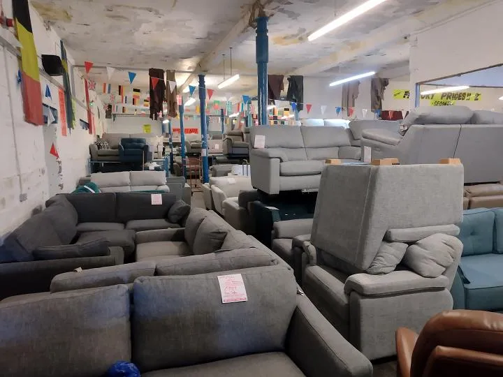 Sofa #11694 at Alec's clearance warehouse, Bolton