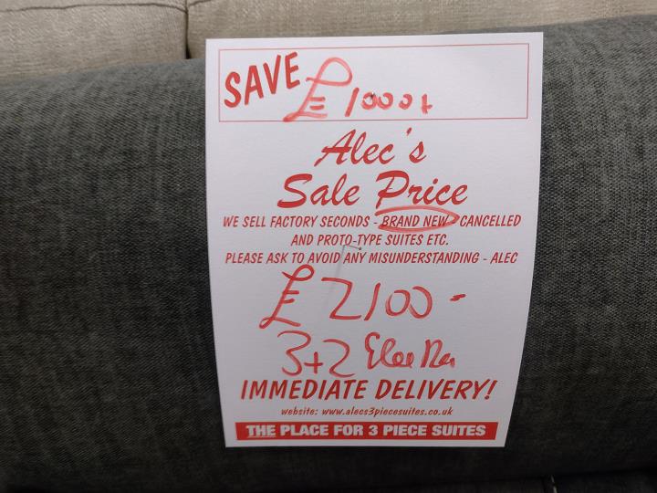 Sofa #8499 at Alec's clearance warehouse, Bolton
