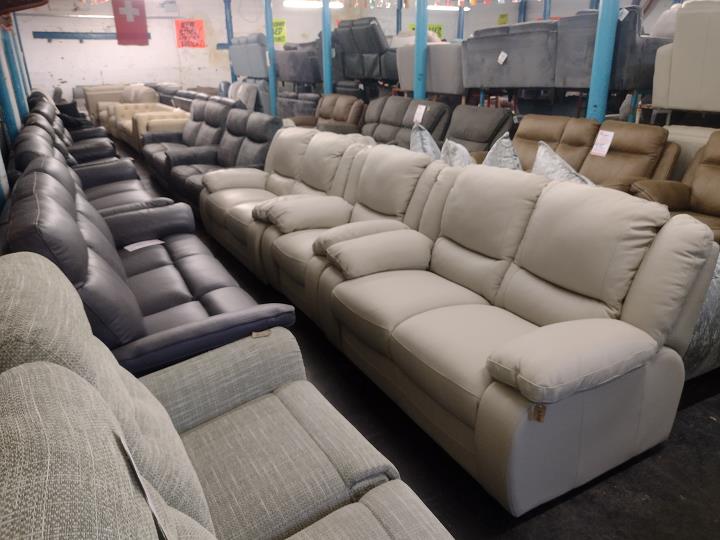 Sofa #8477 at Alec's clearance warehouse, Bolton