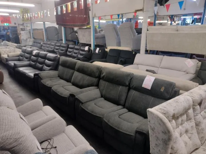 Sofa #8615 at Alec's clearance warehouse, Bolton