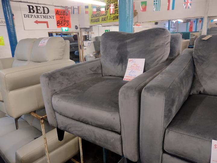 Sofa #8443 at Alec's clearance warehouse, Bolton