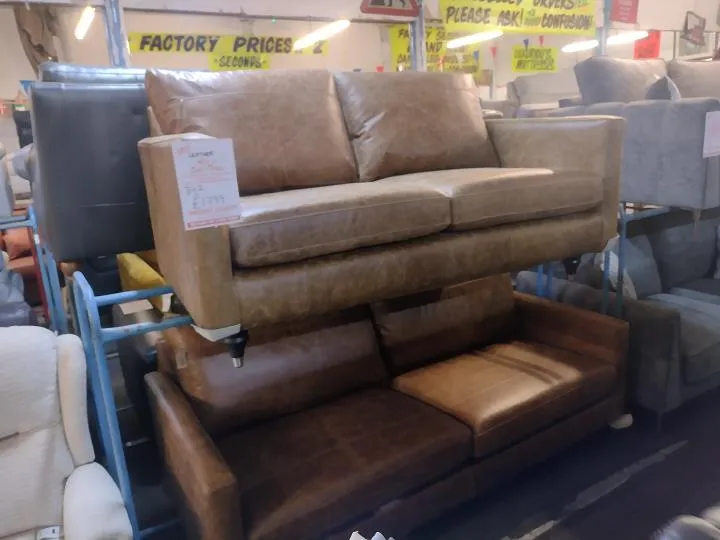 Sofa #8694 at Alec's clearance warehouse, Bolton