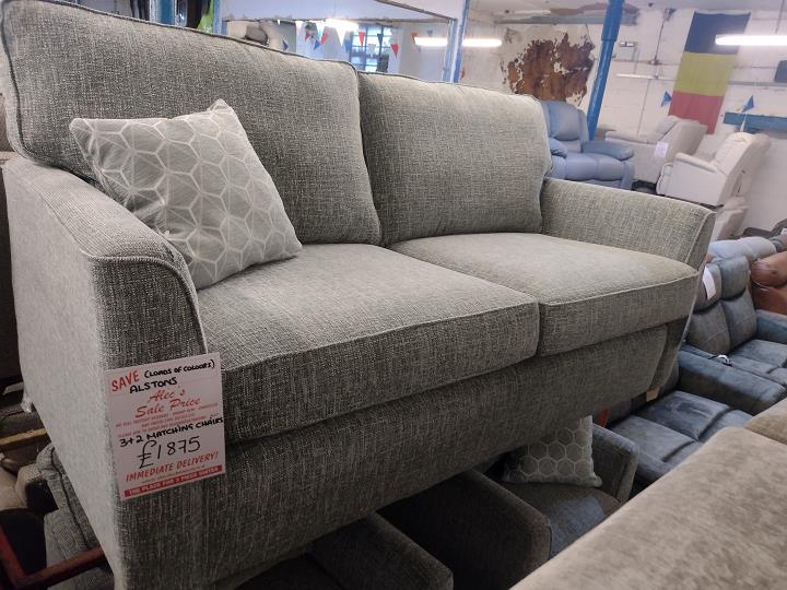 Sofa #8520 at Alec's clearance warehouse, Bolton