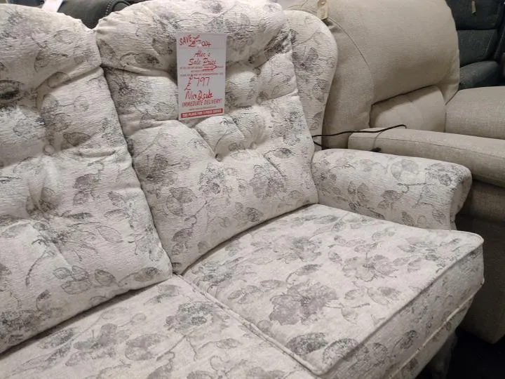 Sofa #8655 at Alec's clearance warehouse, Bolton
