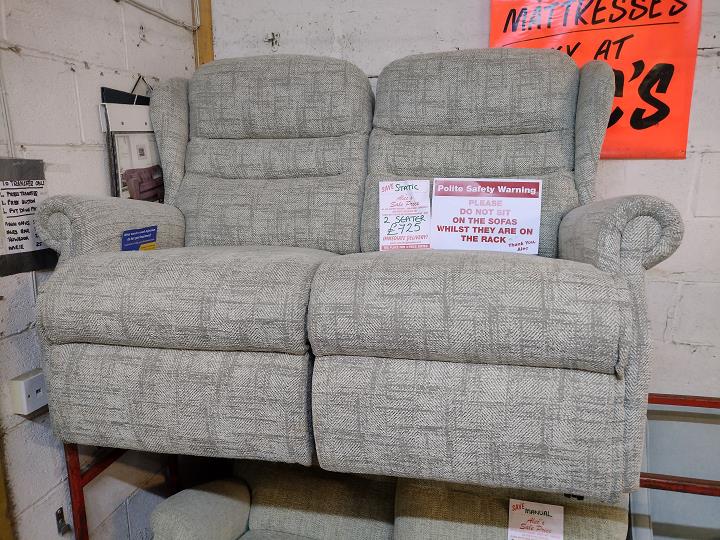 Sofa #9181 at Alec's clearance warehouse, Bolton