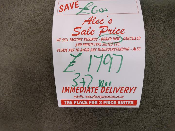 Sofa #9079 at Alec's clearance warehouse, Bolton