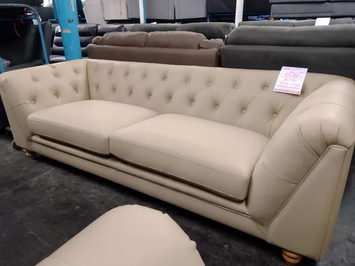 Sofa #9214 at Alec's clearance warehouse, Bolton