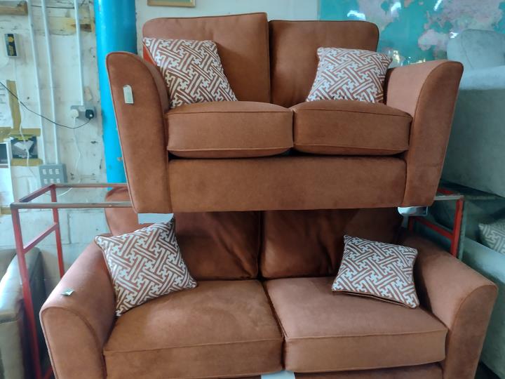 Sofa #9176 at Alec's clearance warehouse, Bolton