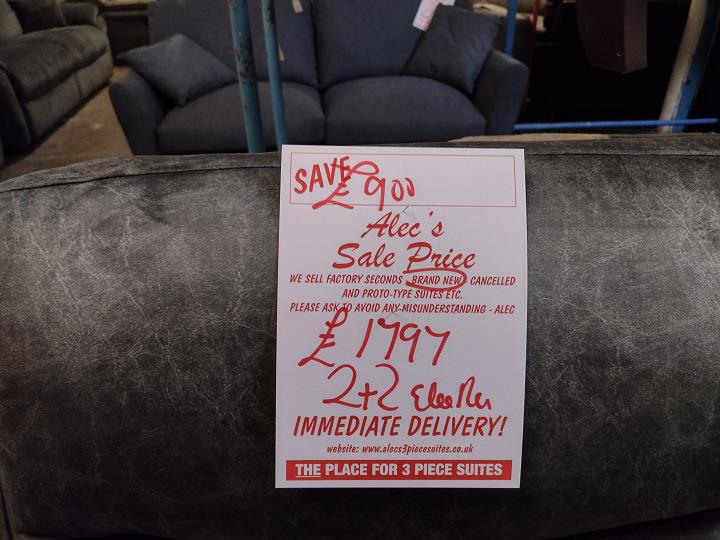 Sofa #9039 at Alec's clearance warehouse, Bolton