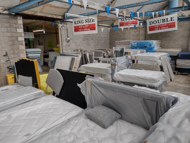 Sofa #9034 at Alec's clearance warehouse, Bolton
