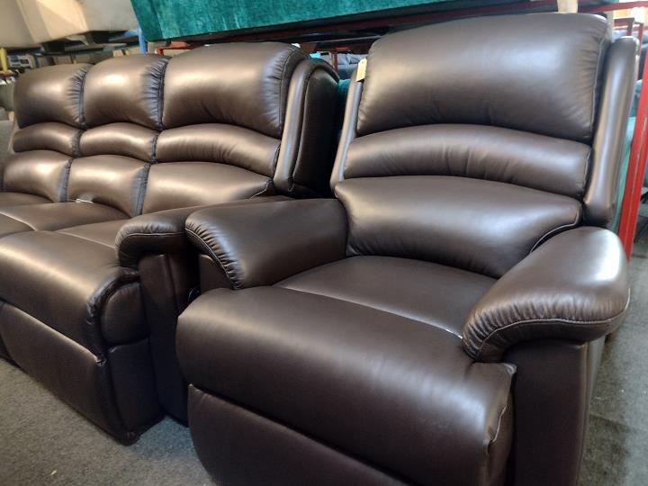 Sofa #9155 at Alec's clearance warehouse, Bolton
