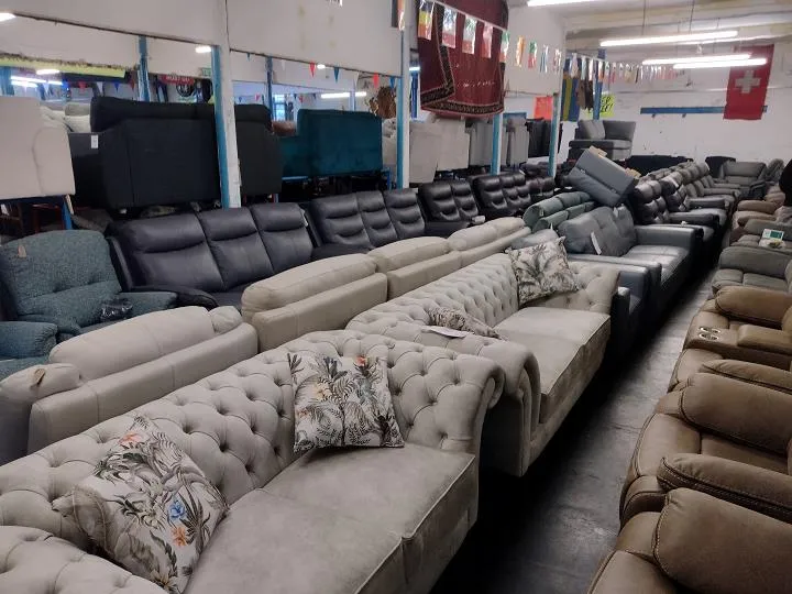 Sofa #9280 at Alec's clearance warehouse, Bolton