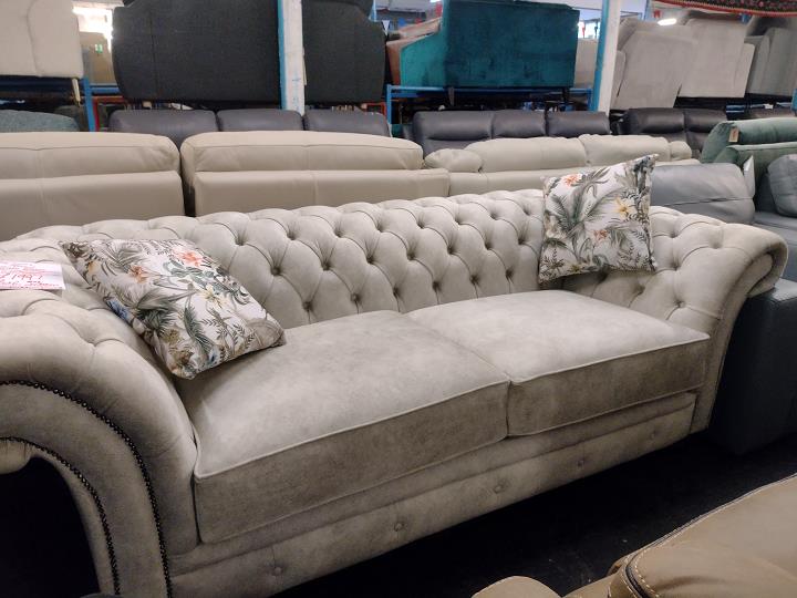 Sofa #9112 at Alec's clearance warehouse, Bolton