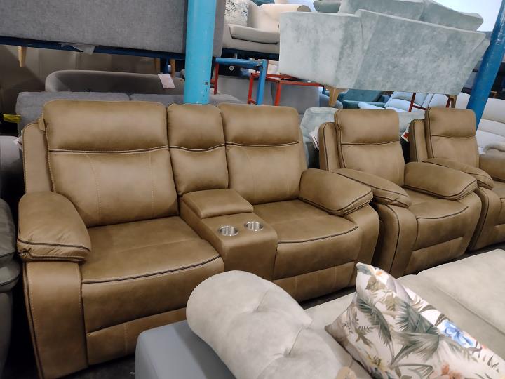 Sofa #9100 at Alec's clearance warehouse, Bolton