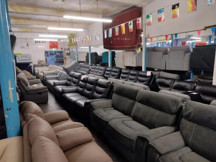 Sofa #9250 at Alec's clearance warehouse, Bolton