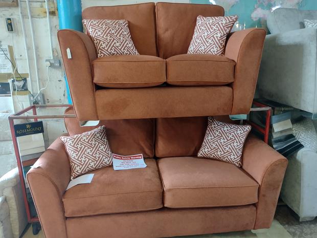 Sofa #9028 at Alec's clearance warehouse, Bolton