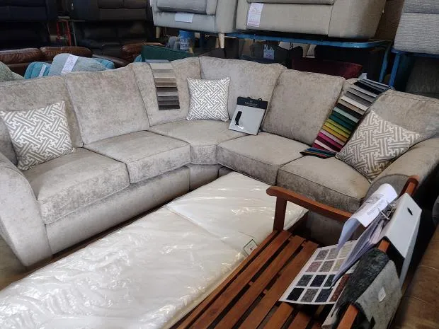 Sofa #8864 at Alec's clearance warehouse, Bolton