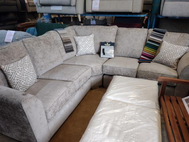 Sofa #9027 at Alec's clearance warehouse, Bolton