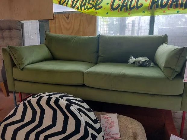 Sofa #8866 at Alec's clearance warehouse, Bolton