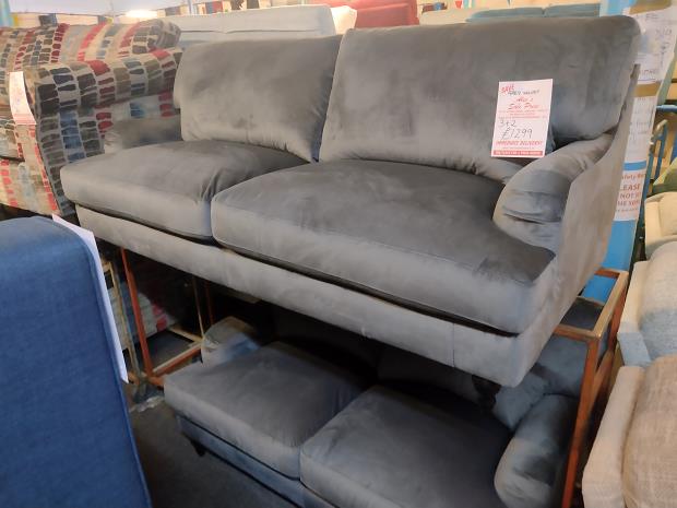 Sofa #8912 at Alec's clearance warehouse, Bolton