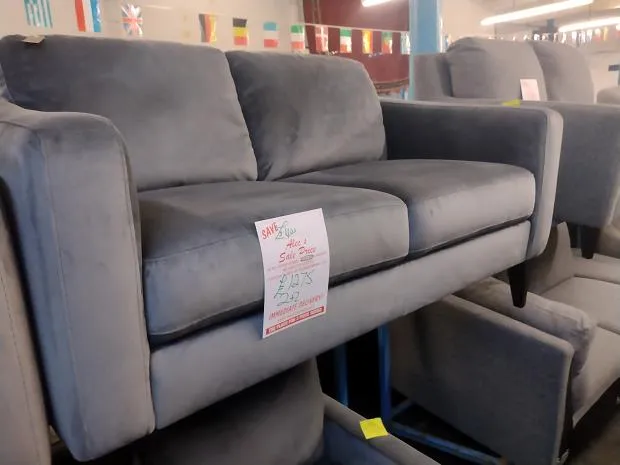 Sofa #8764 at Alec's clearance warehouse, Bolton