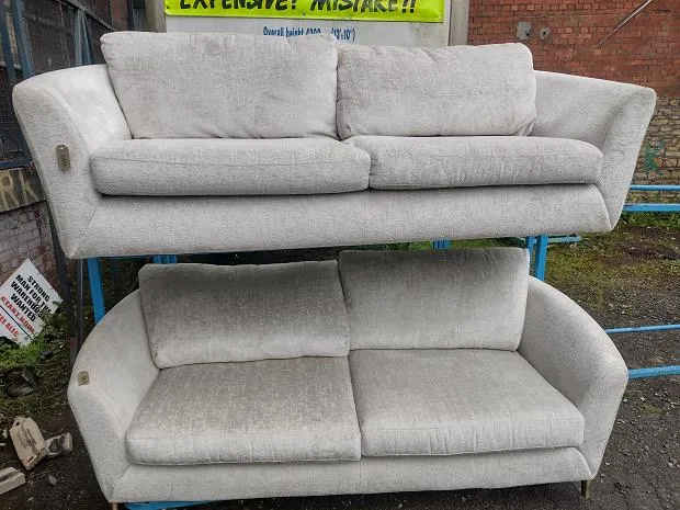 Sofa #8755 at Alec's clearance warehouse, Bolton