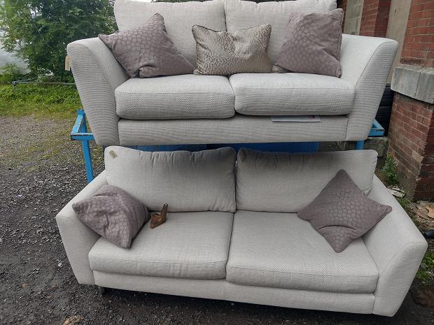 Sofa #8891 at Alec's clearance warehouse, Bolton