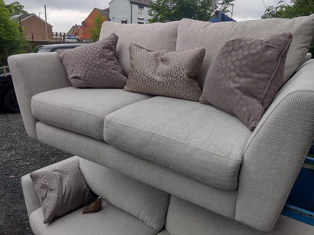 Sofa #8893 at Alec's clearance warehouse, Bolton