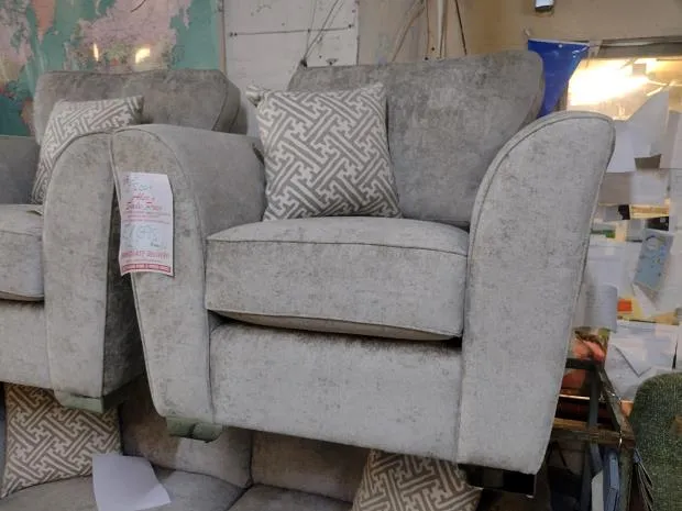 Sofa #8883 at Alec's clearance warehouse, Bolton