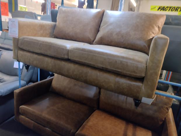 Sofa #9003 at Alec's clearance warehouse, Bolton