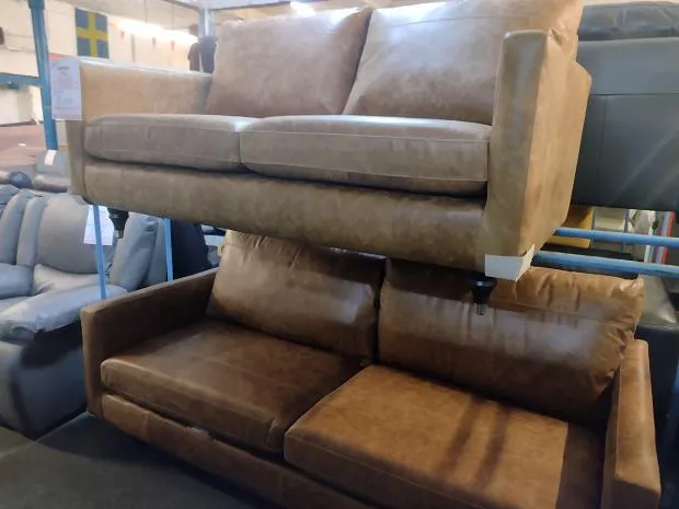 Sofa #8857 at Alec's clearance warehouse, Bolton