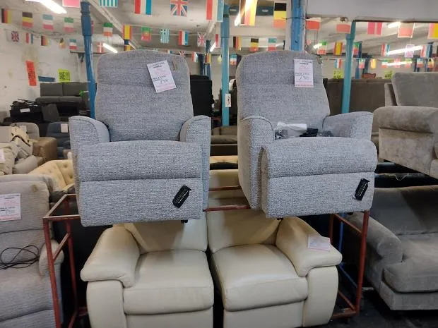 Sofa #8837 at Alec's clearance warehouse, Bolton
