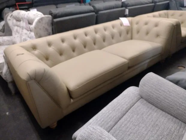 Sofa #8827 at Alec's clearance warehouse, Bolton