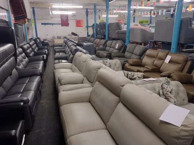 Sofa #8816 at Alec's clearance warehouse, Bolton