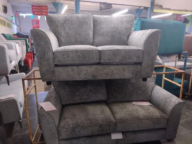 Sofa #8812 at Alec's clearance warehouse, Bolton