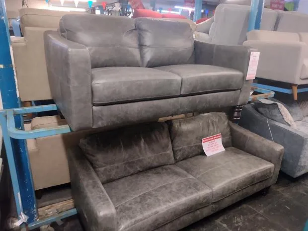 Sofa #8796 at Alec's clearance warehouse, Bolton