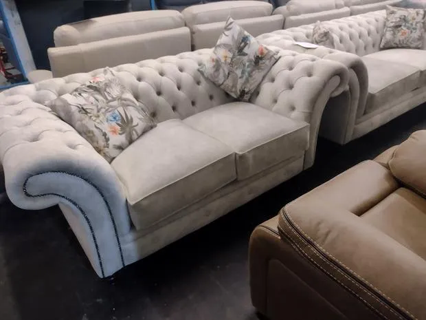 Sofa #8795 at Alec's clearance warehouse, Bolton