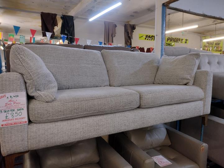 Sofa #10918 at Alec's clearance warehouse, Bolton