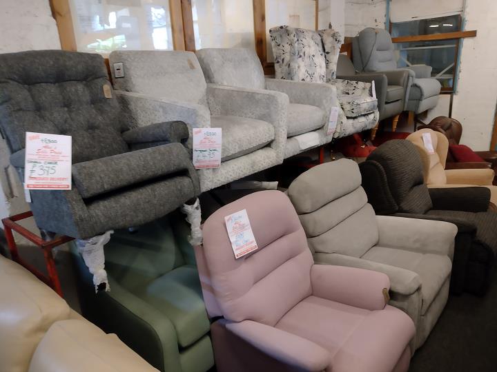 Sofa #10921 at Alec's clearance warehouse, Bolton